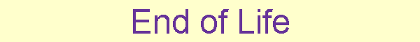 End of Life
