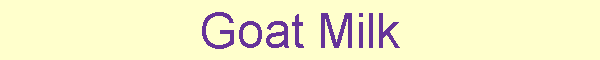 Goat Milk