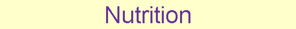 Nutrition