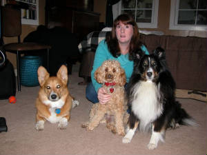 Mary Atleson and Indy, Miki and Asher