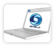iShield Multipurpose chip on laptop
