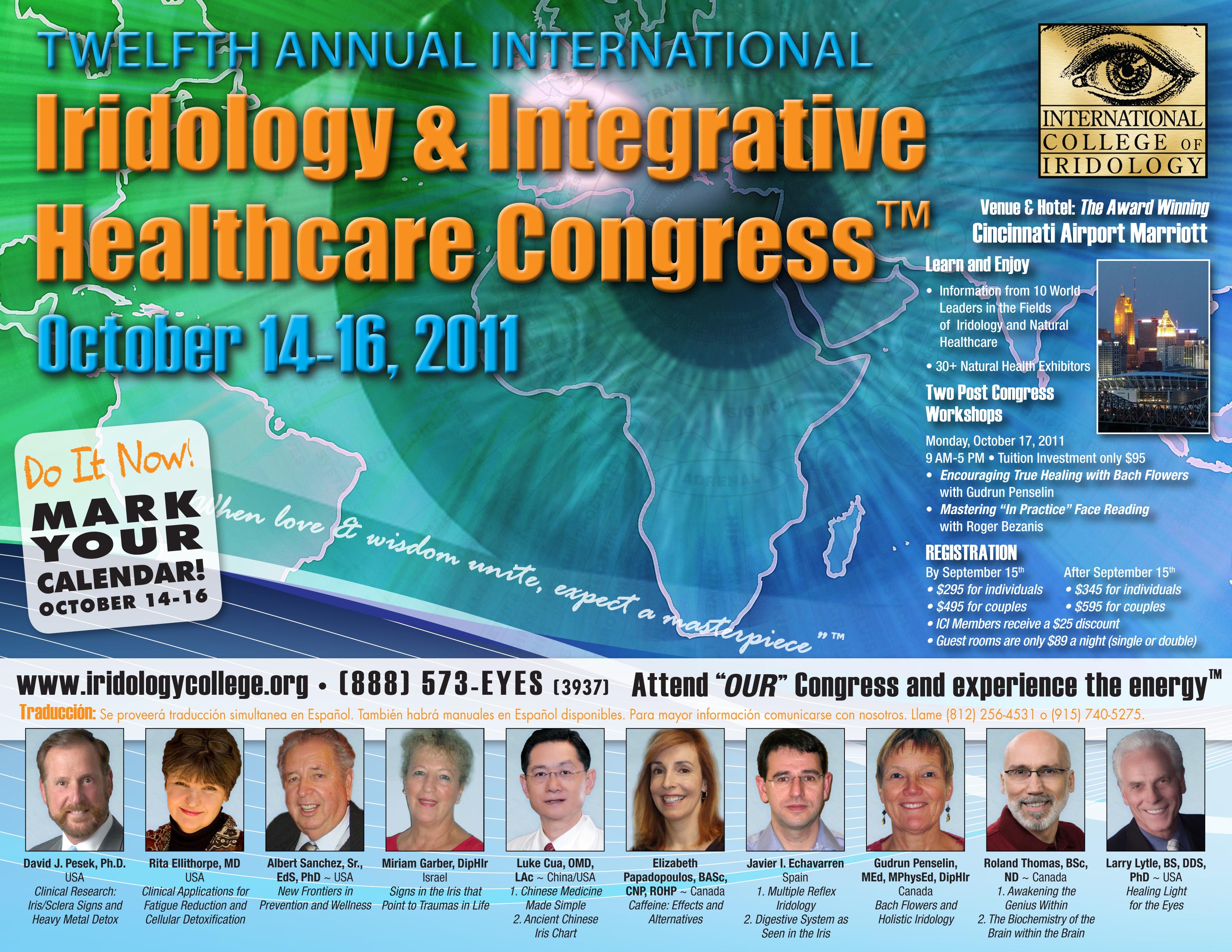 12th Annual International Iridology and Integrative Healthcare Congress
